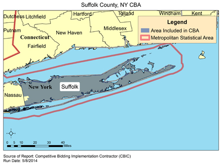 Image of Suffolk County, NY CBA map