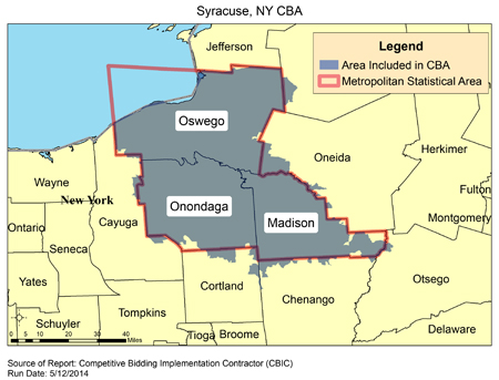 Image of Syracuse, NY CBA map
